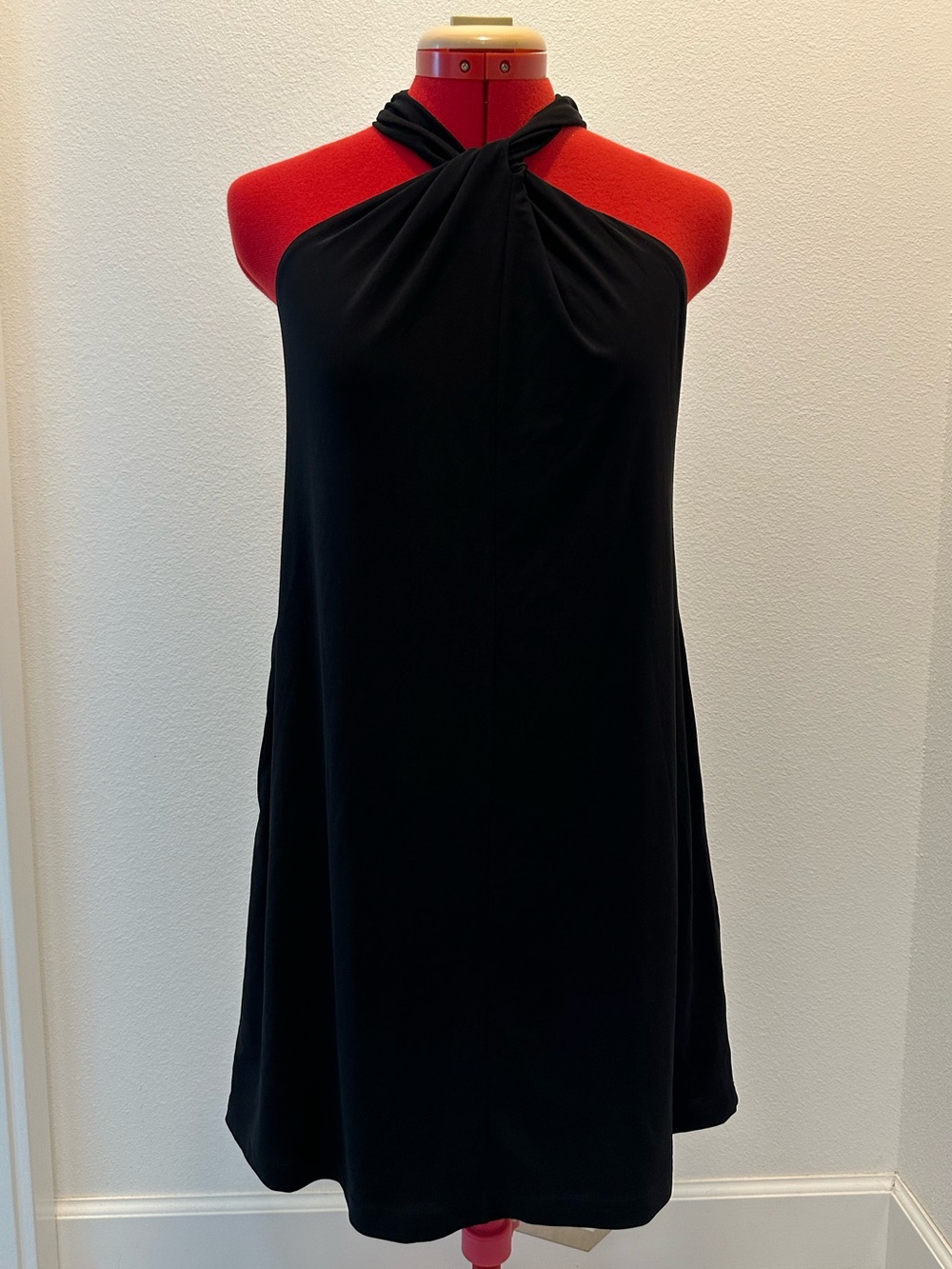 Nine Britton - Aubriana Halter Neck Shift Dress - Women's Extra Small Petite